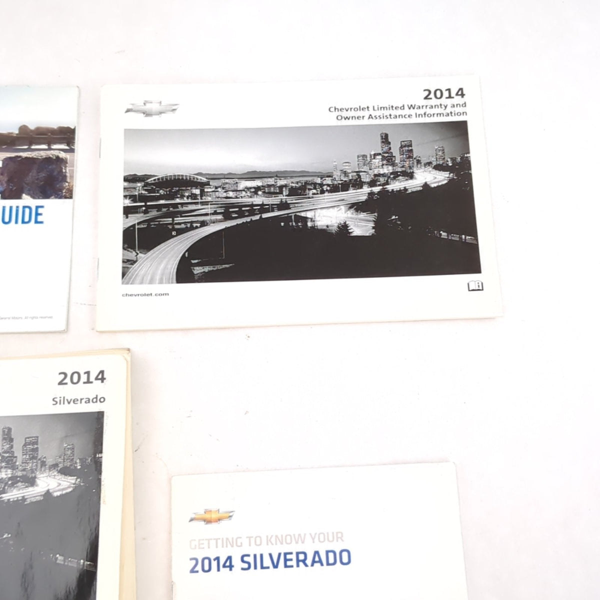2014 Chevrolet Silverado 1500 Owners Manual User Guide Book Set