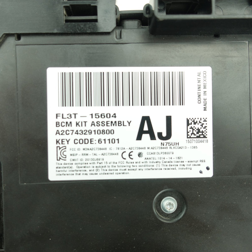 2015 2016 Ford F150 Body Control Module BCM Fuse Smart Junction Keyless Ignition