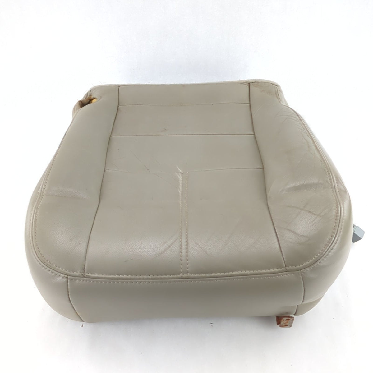2008 2009 2010 Ford F250 F350 Left Driver Seat Bottom Cushion Leather Gray