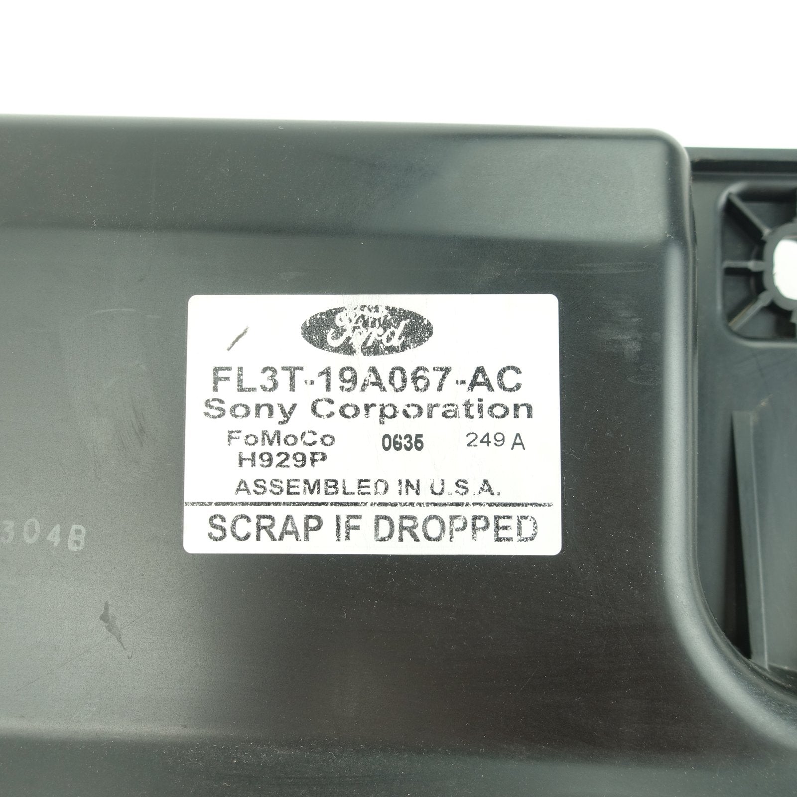 2017 2018 Ford F250 F350 Sony Subwoofer Speaker