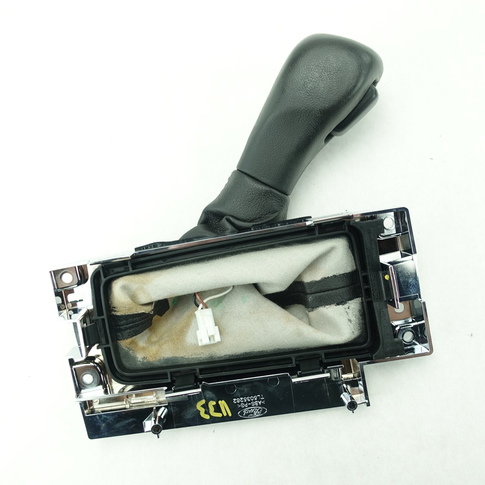 2011 2012 2013 2014 Ford Edge Shift Shifter Knob Boot Indicator Bezel Trim Black
