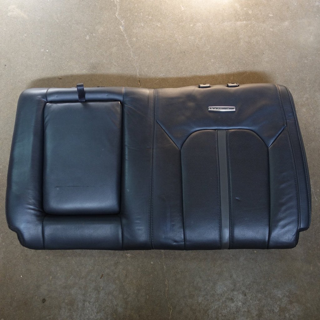 2015 16 Ford F150 Platinum Upper Left Rear Seat Back Cushion Pad Cover Leather