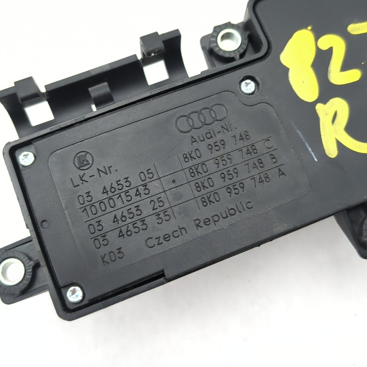 2009 2010 2011 2012 Audi Q5 Passenger Right Power Seat Adjustment Switch Control
