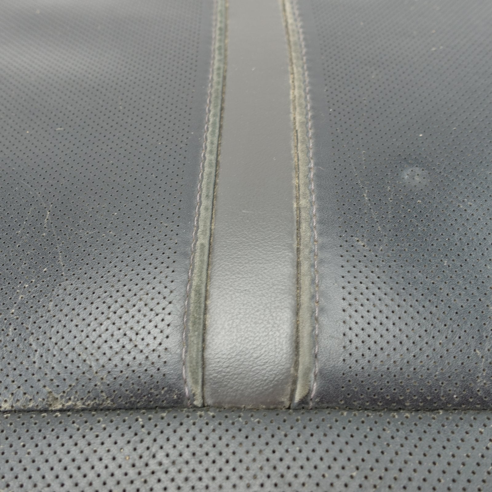 2015 16 Ford F150 Platinum Passenger Seat Bottom Cushion Leather Black Vented