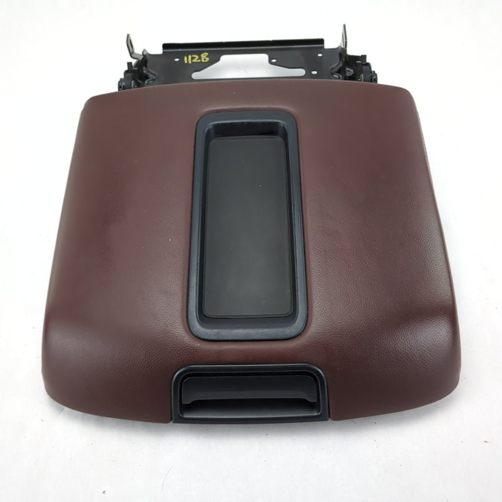 Damage 2014 Silverado Sierra High Country Center Console Armrest Lid Cover Brown