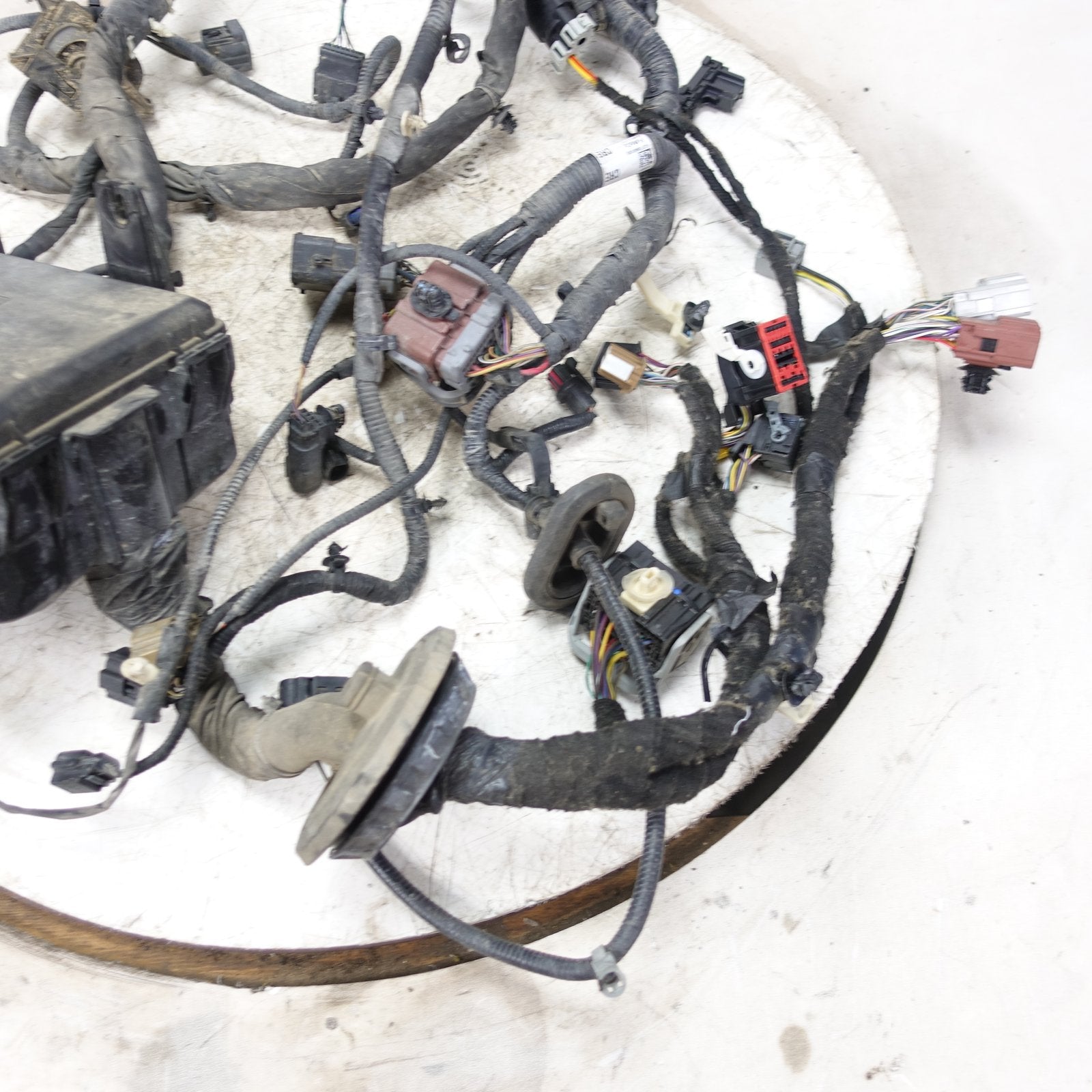 Damage 2015 2016 Ford F150 3.5L Engine Fuse Box Bay Wire Harness Loom