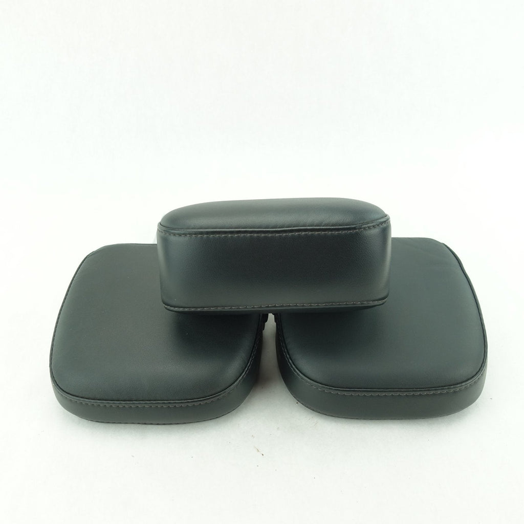 2015 2016 2017 2018 2019 Ford F150 Black Leather Headrest Set Rear Back Seat
