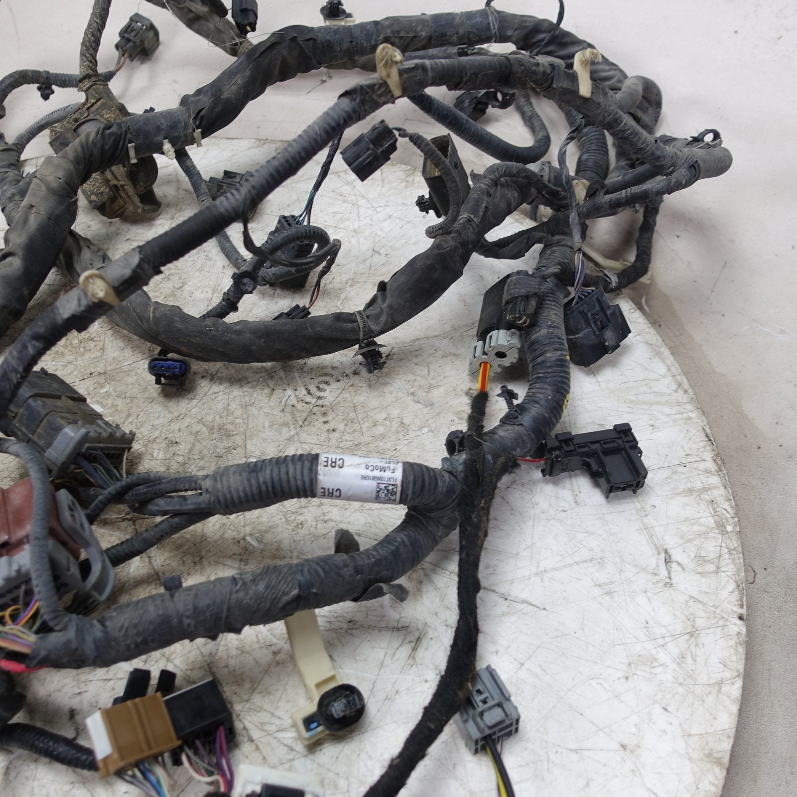Damage 2015 2016 Ford F150 3.5L Engine Fuse Box Bay Wire Harness Loom