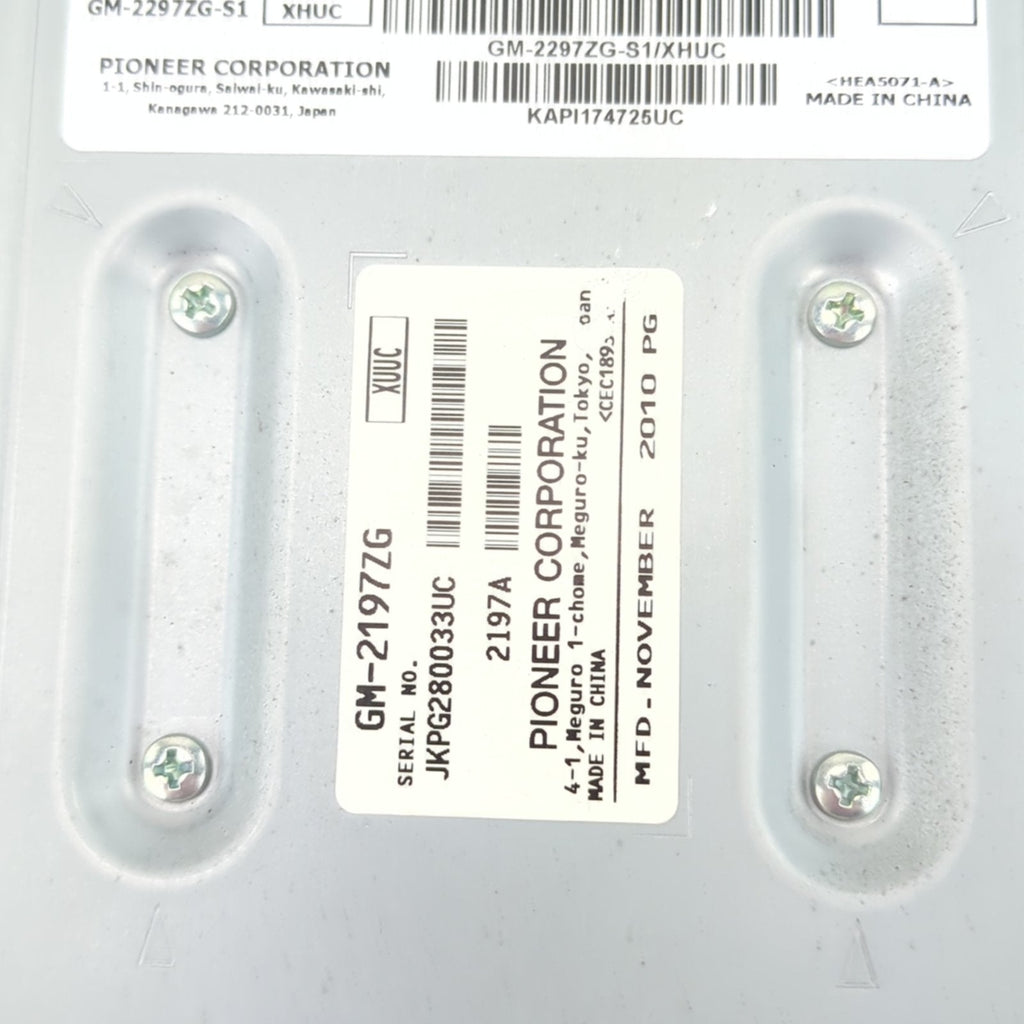 2010 2011 2012 2013 2014 2015 Equinox Terrain Amplifier Amp 6 Speaker System