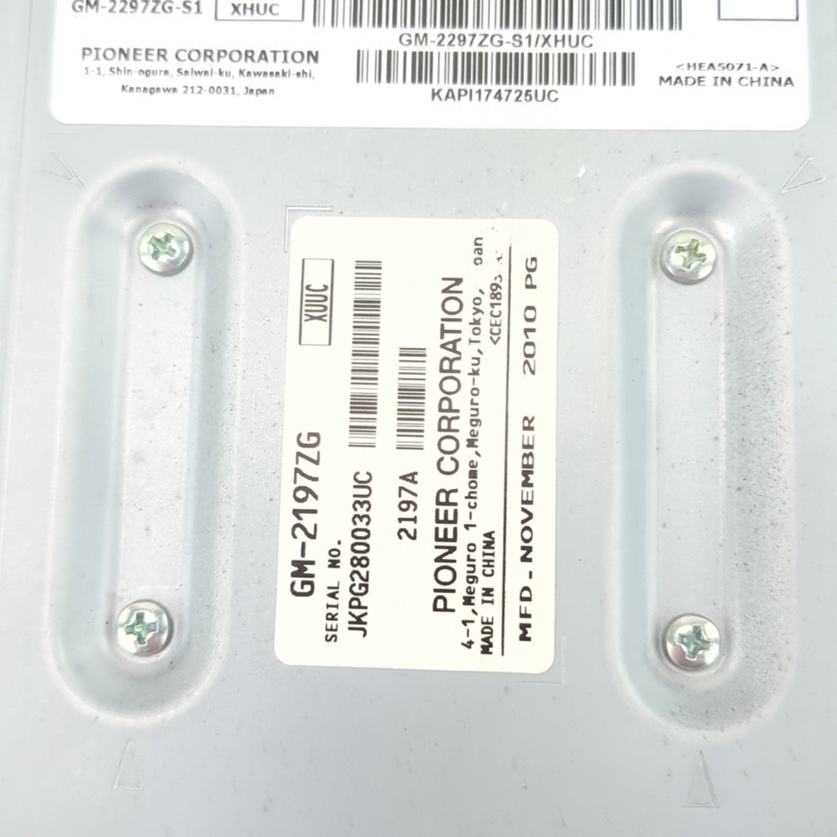 2010 2011 2012 2013 2014 2015 Equinox Terrain Amplifier Amp 6 Speaker System